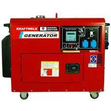 Дизельный генератор Kraftwele SDG9800S 1F ATS